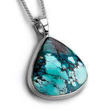 Fantastic Tibetan Turquoise Necklace - Natural Designer Gemstone