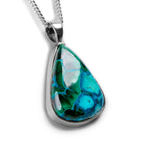 Top Quality Azurite-Malachite Necklace - Natural Designer Gemstone