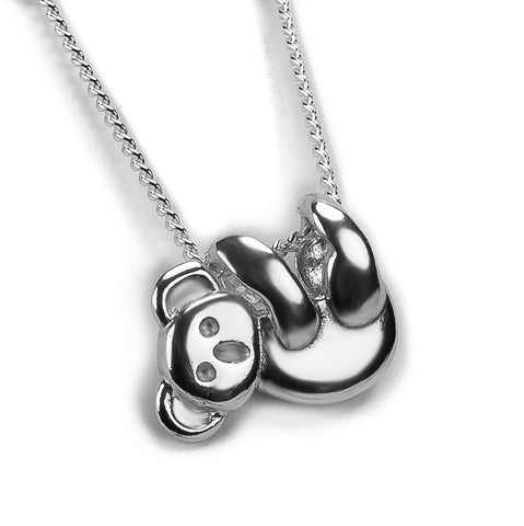 Cute Koala Bear Necklace in Silver