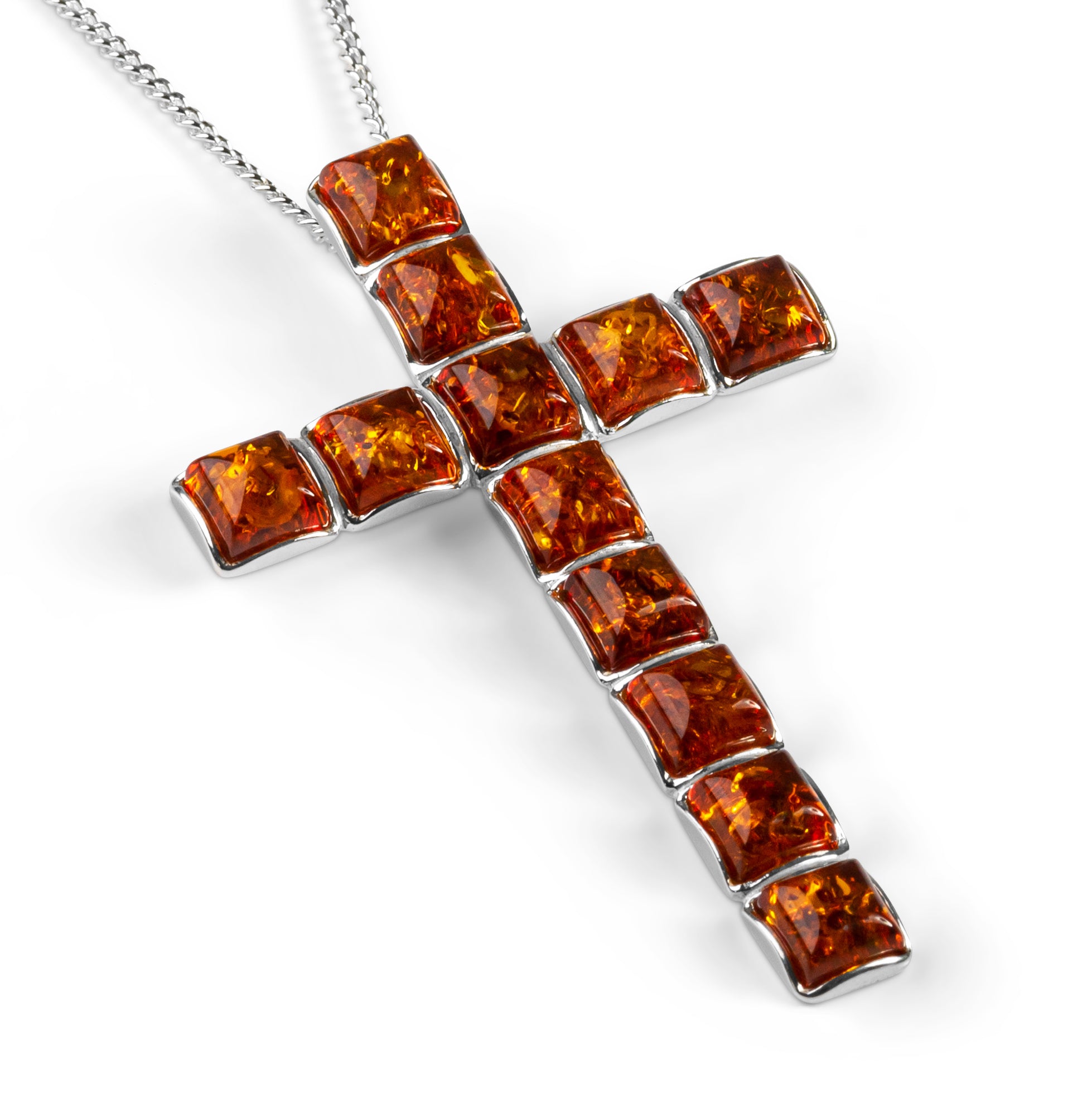 Amber 2025 cross necklace