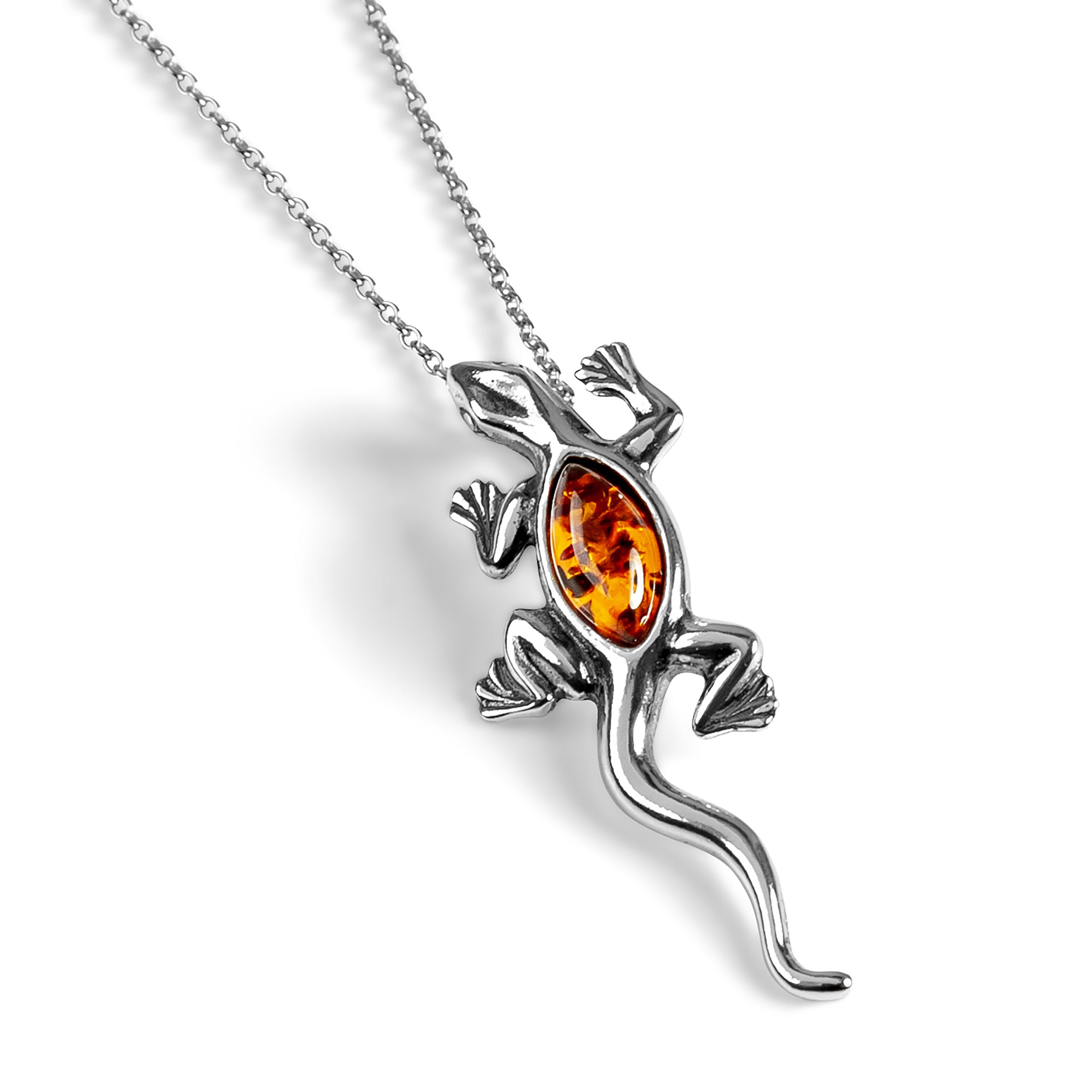 Small Lizard Necklace | Women's Necklaces | Henryka UK