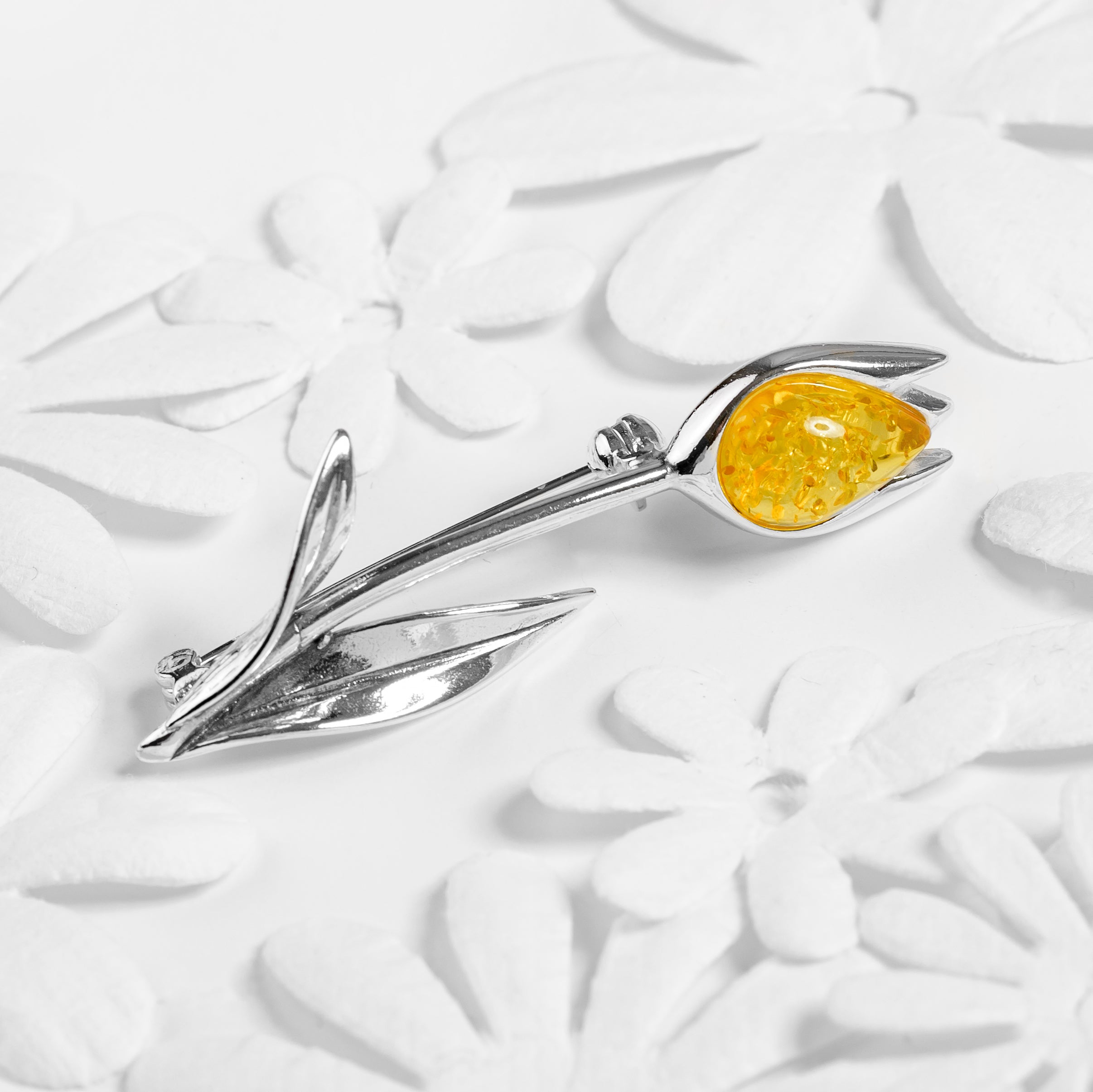 Tulip brooch clearance